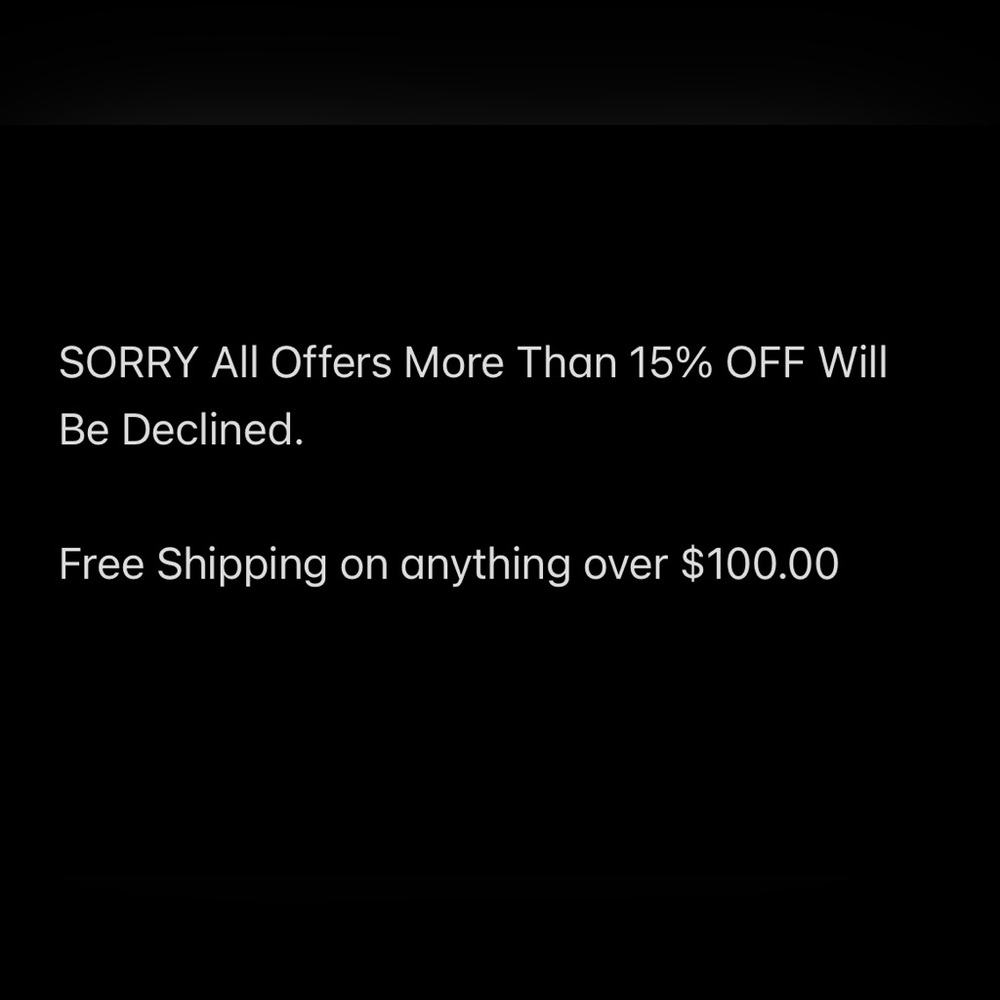 Not for sale